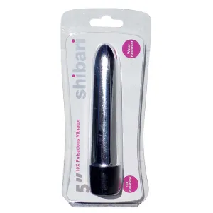 10X Pulsations Vibrator 5in Silv