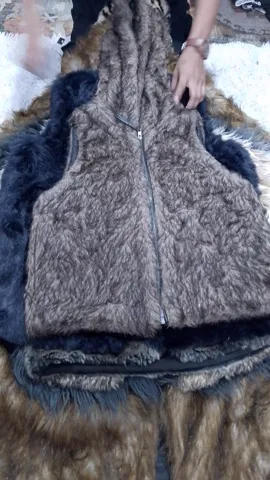 90s Fur Jackets/vest mix - 11 pcs - 18/10/24