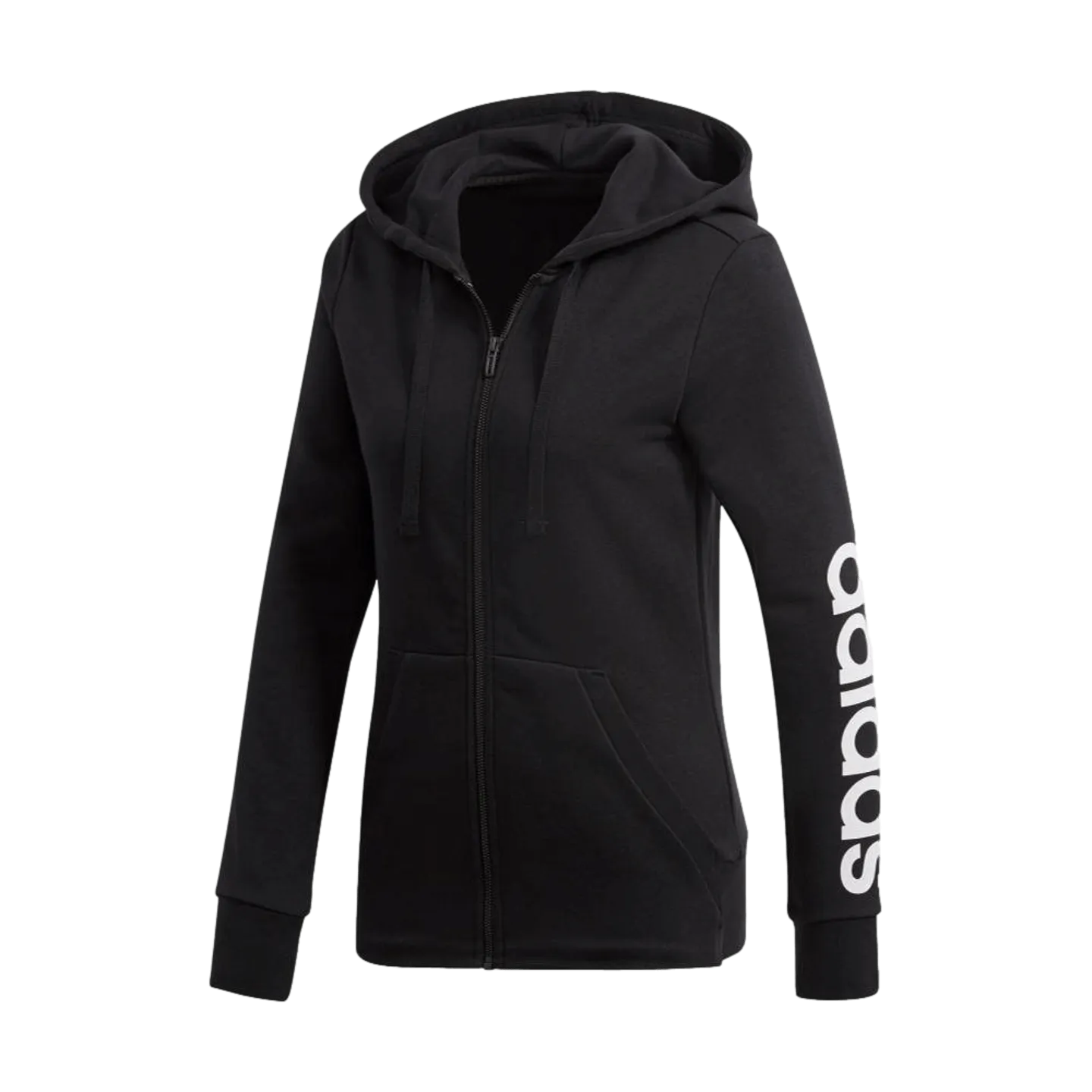 Adidas Essential Linear Womens Full Zip Hoodie