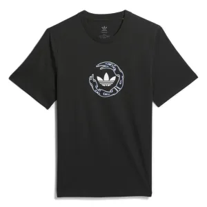 adidas - Wide Angle Tee (Black/Royal Blue)