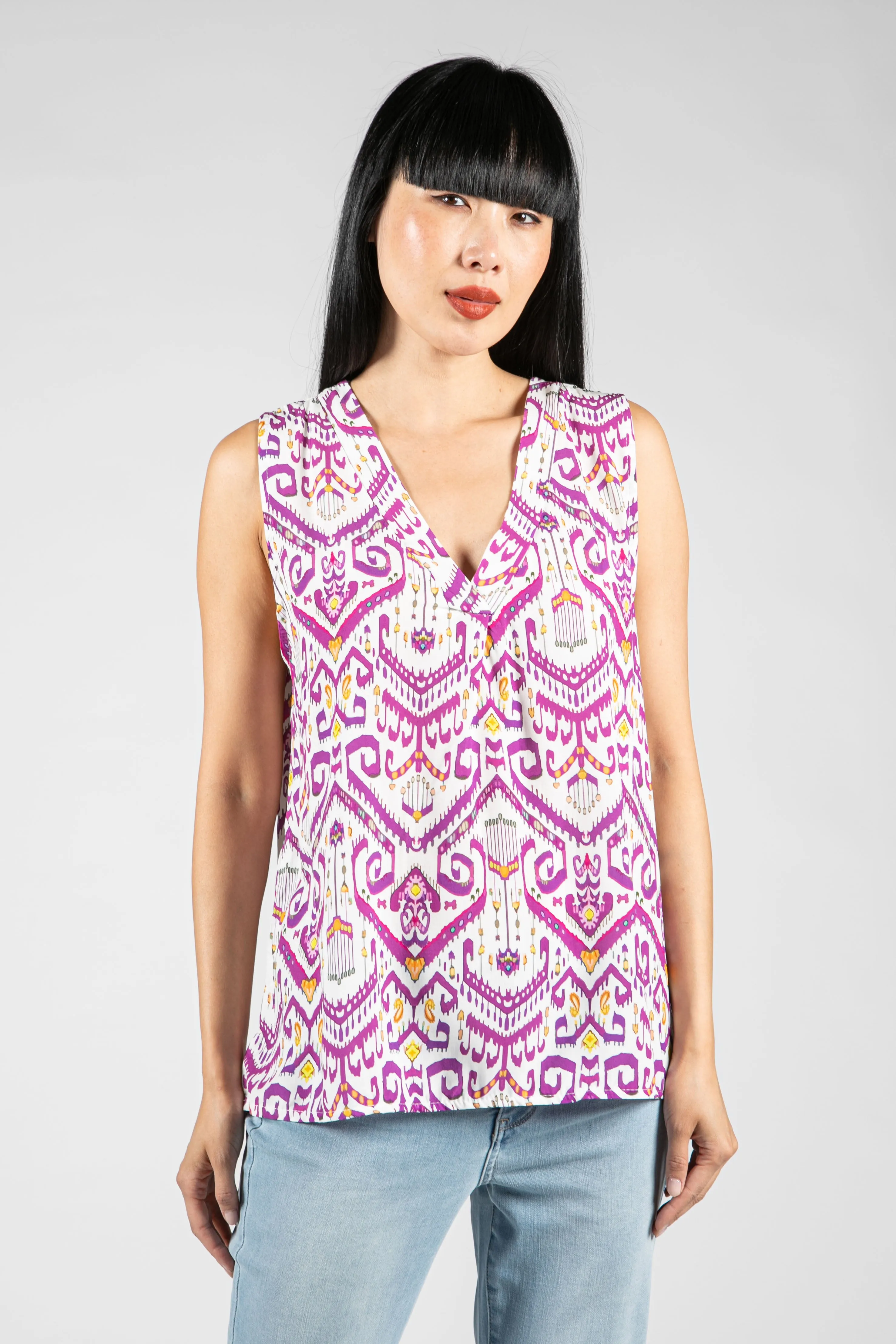 Aztec Print Top