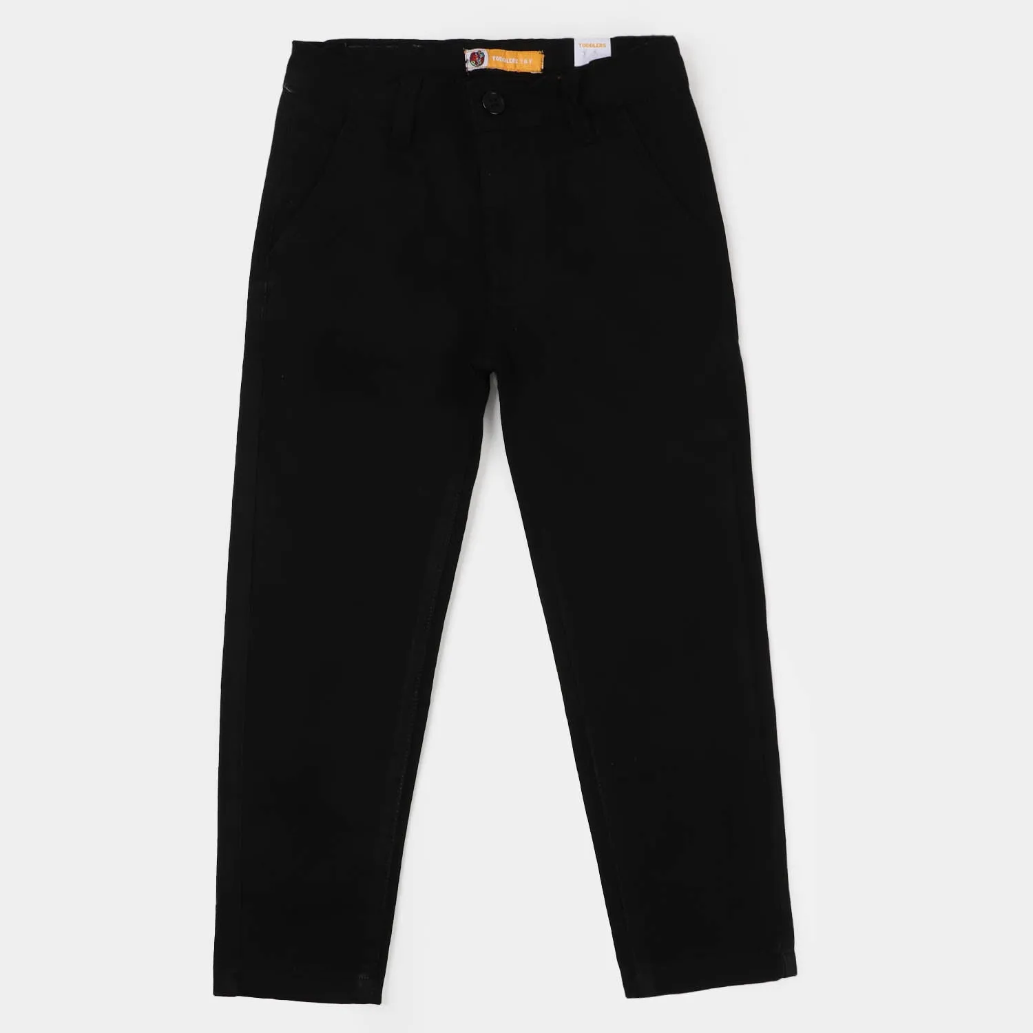 Boys Cotton Pant Basic  - BLACK