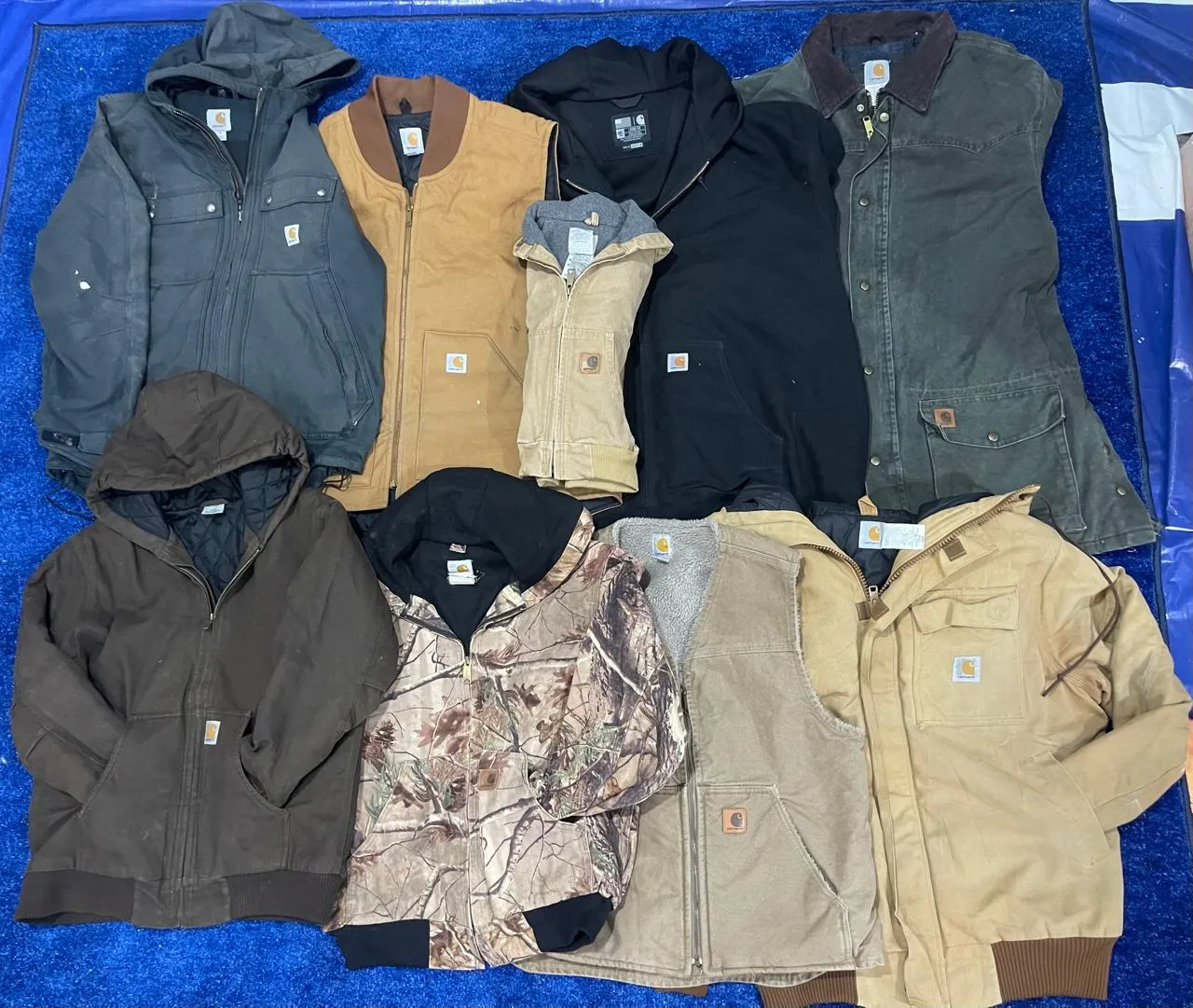 Carhartt Jackets 8 Pcs