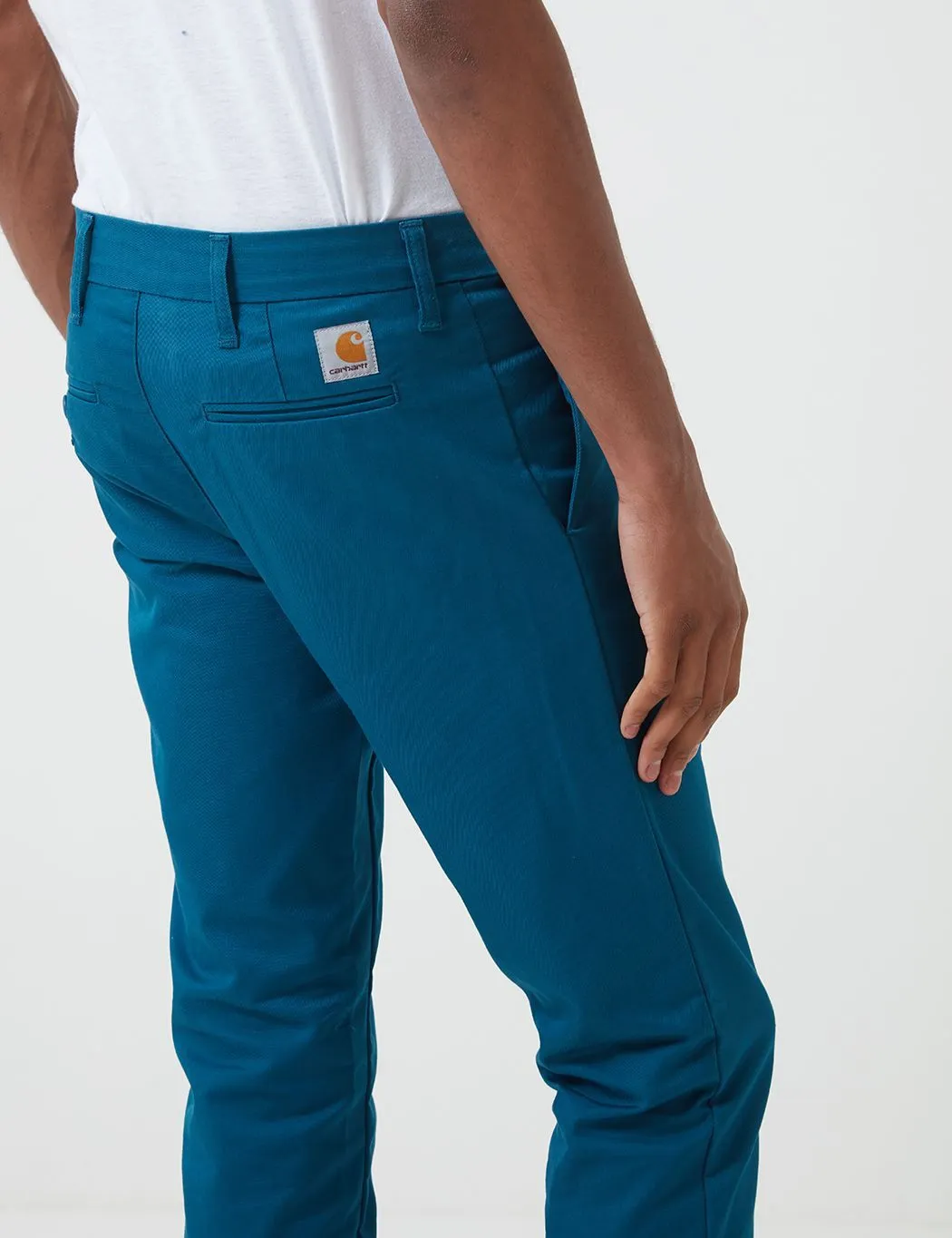 Carhartt-WIP Sid Pant Chino (Slim) - Moody Blue