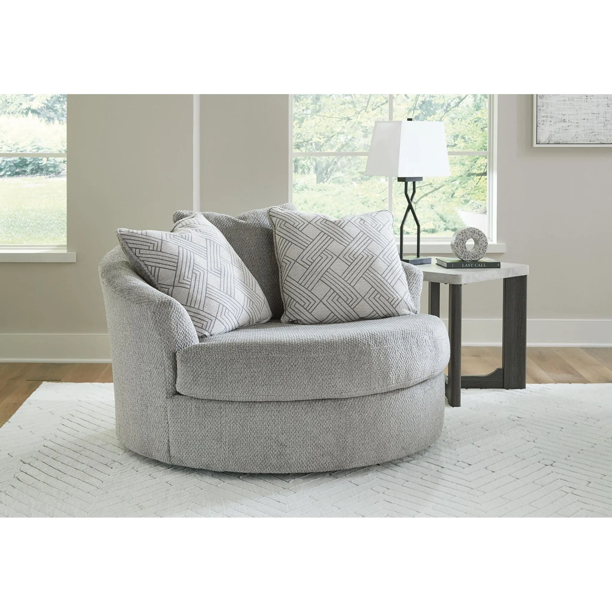 Casselbury Oversize Swivel Accent Chair