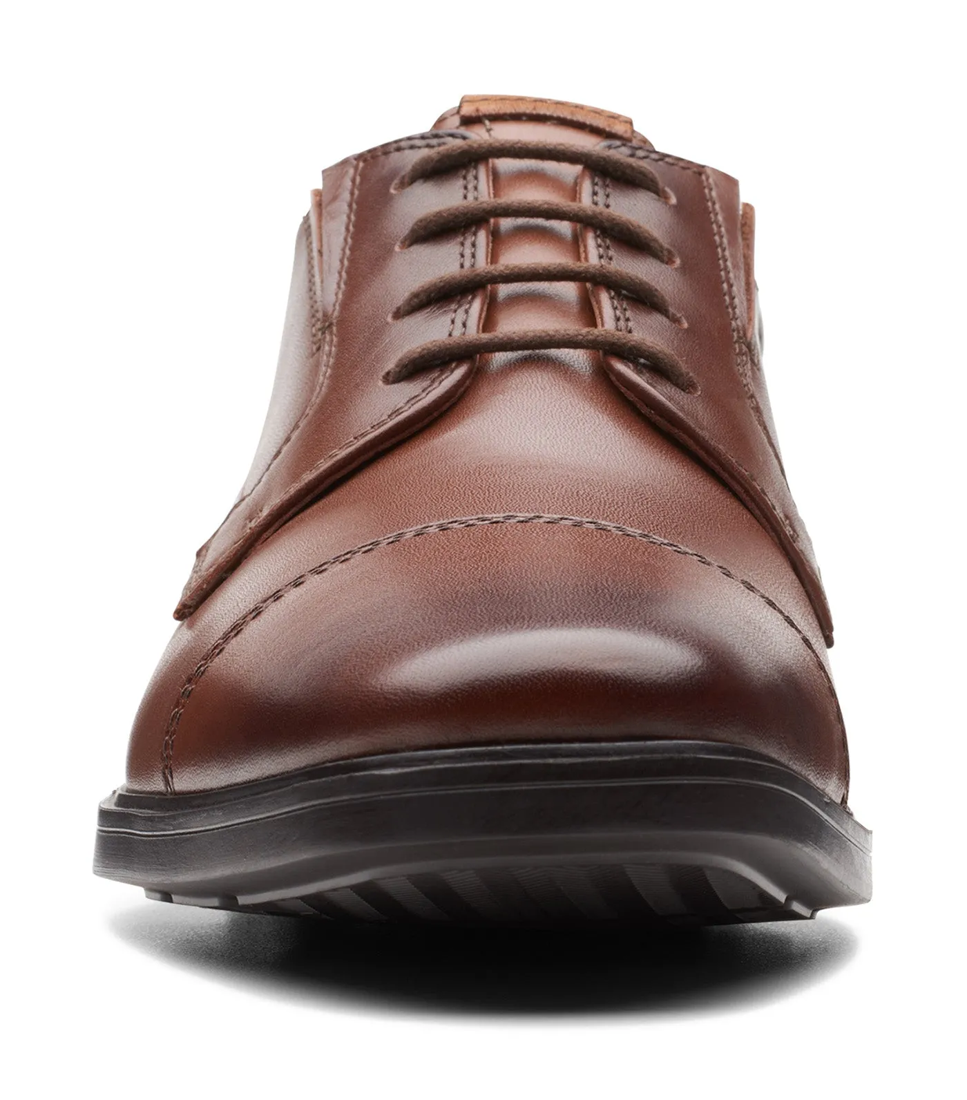 Clarkslite Cap Oxfords Tan