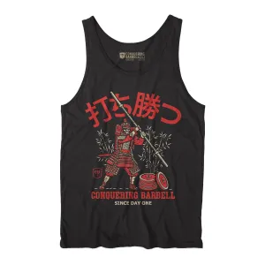 Conquer - Way of the Samurai  - on Black tank top