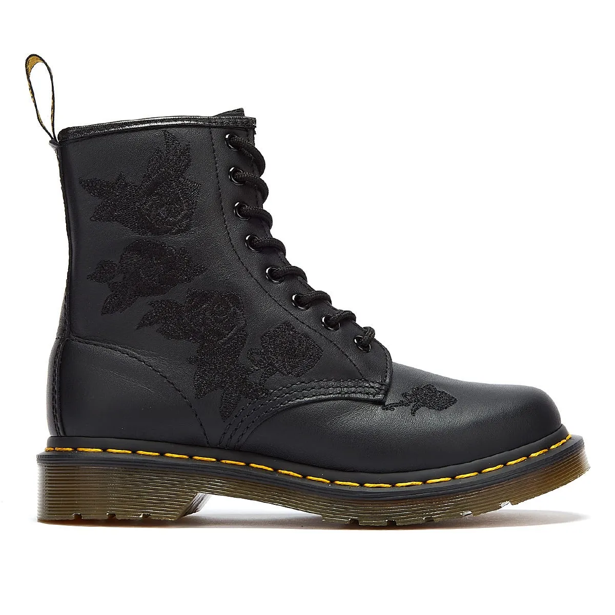 Dr. Martens 1460 Vondo Mono Floral Softy Womens Black Boots