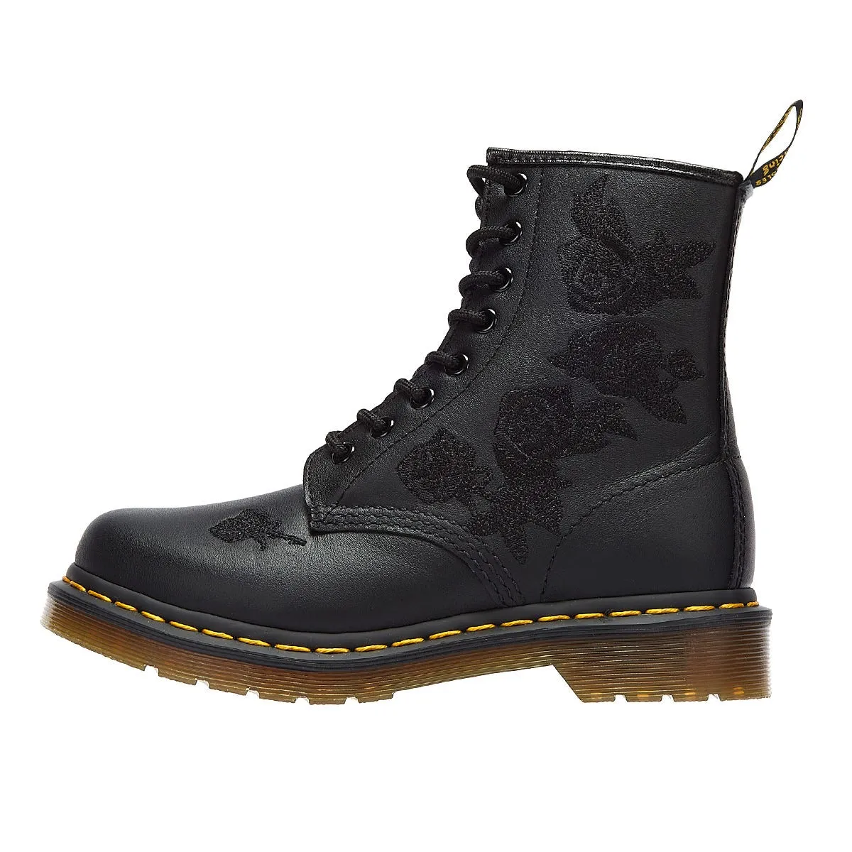 Dr. Martens 1460 Vondo Mono Floral Softy Womens Black Boots