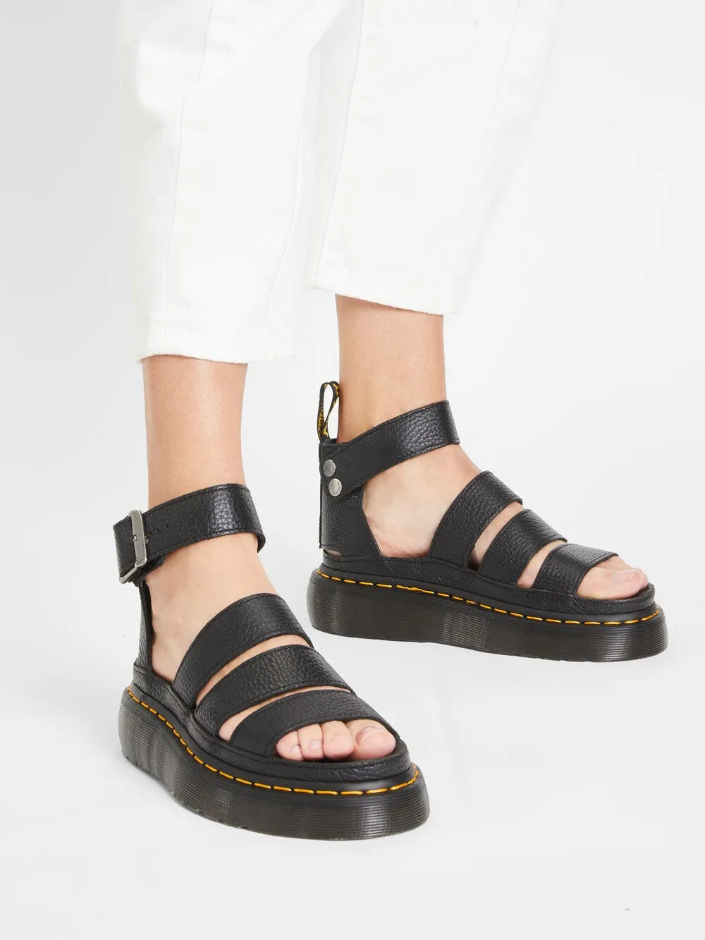 Dr. Strappy Sandals Martens Clarissa II, black