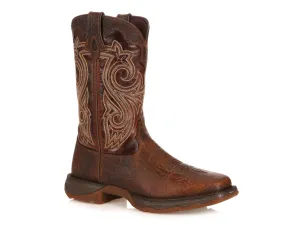 Durango Steel Western Cowboy Boots, Dark Brown