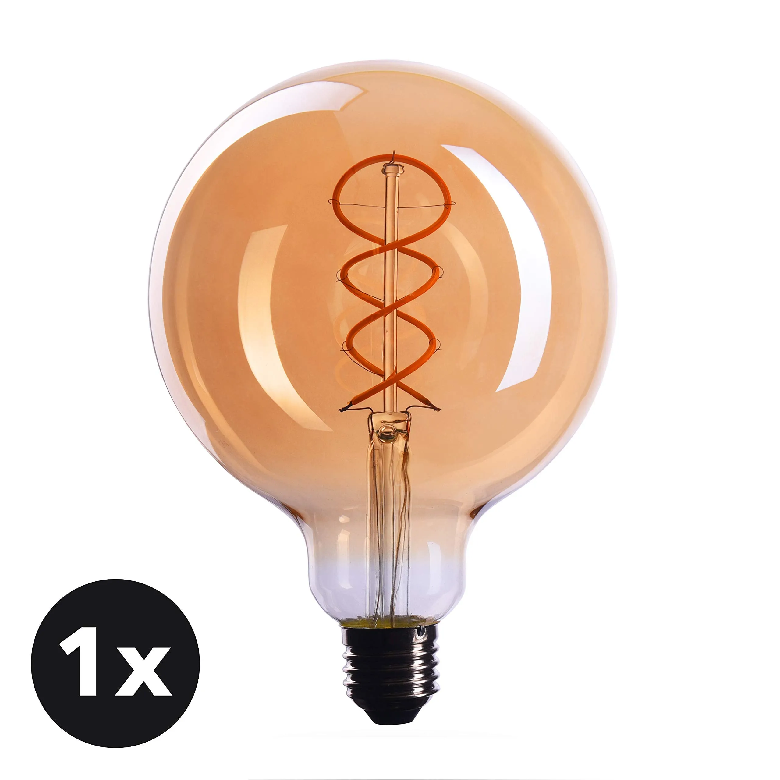 Edison Light Bulb E26 Base Dimmable Incandescent Bulbs, 110v-130v, 40 Watt