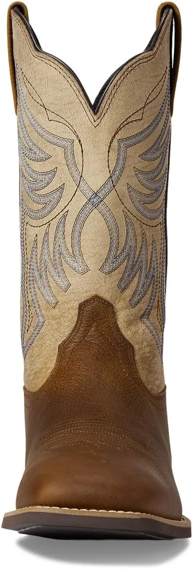 Everlite Blazin Western Boot Ariat Cowboy Boots, Whole Wheat/Sand Dollar