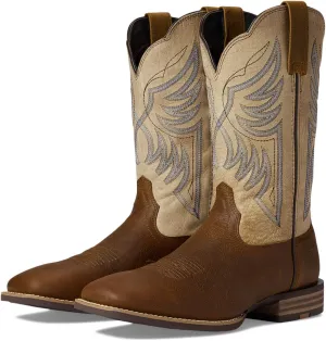 Everlite Blazin Western Boot Ariat Cowboy Boots, Whole Wheat/Sand Dollar