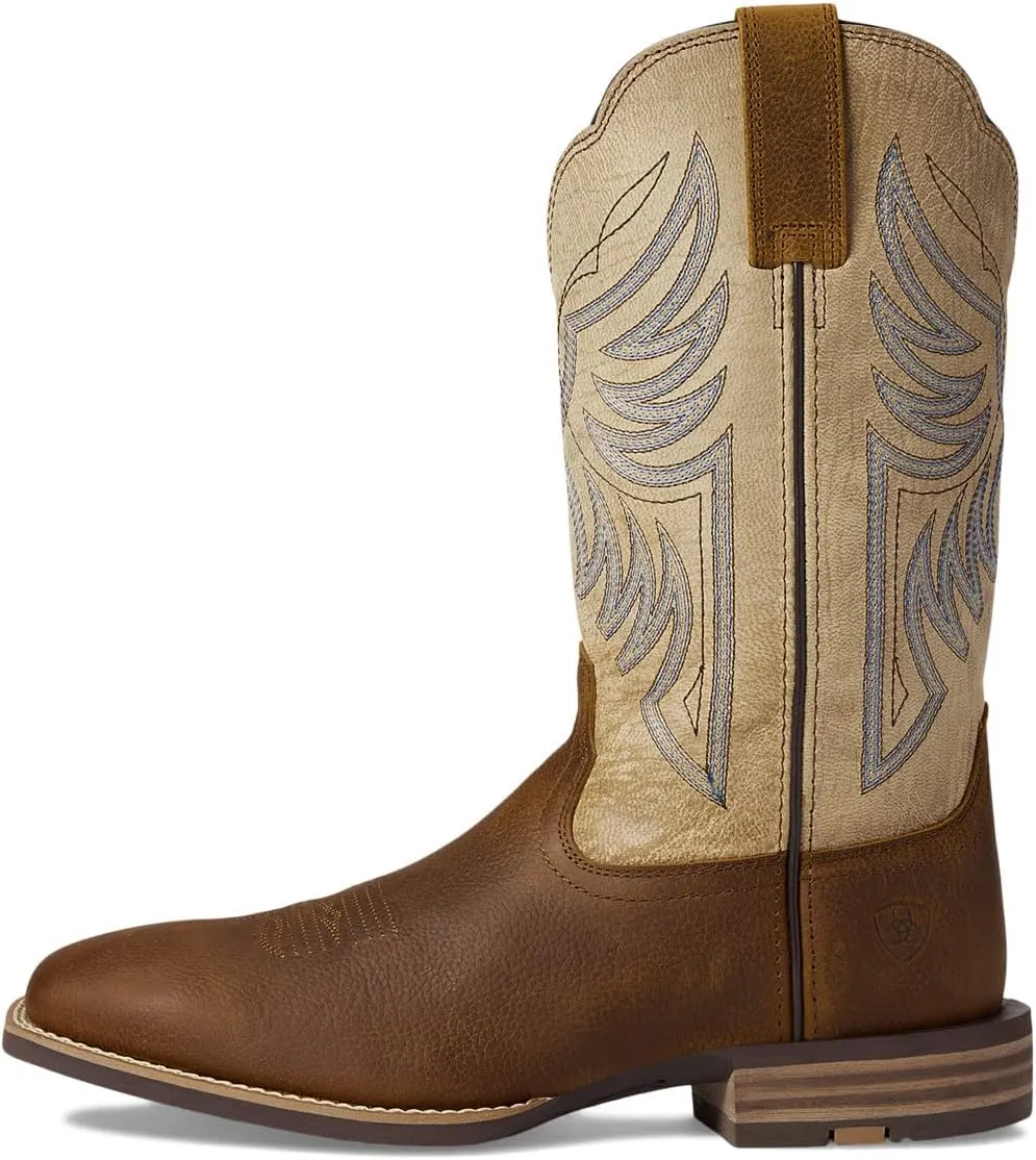 Everlite Blazin Western Boot Ariat Cowboy Boots, Whole Wheat/Sand Dollar