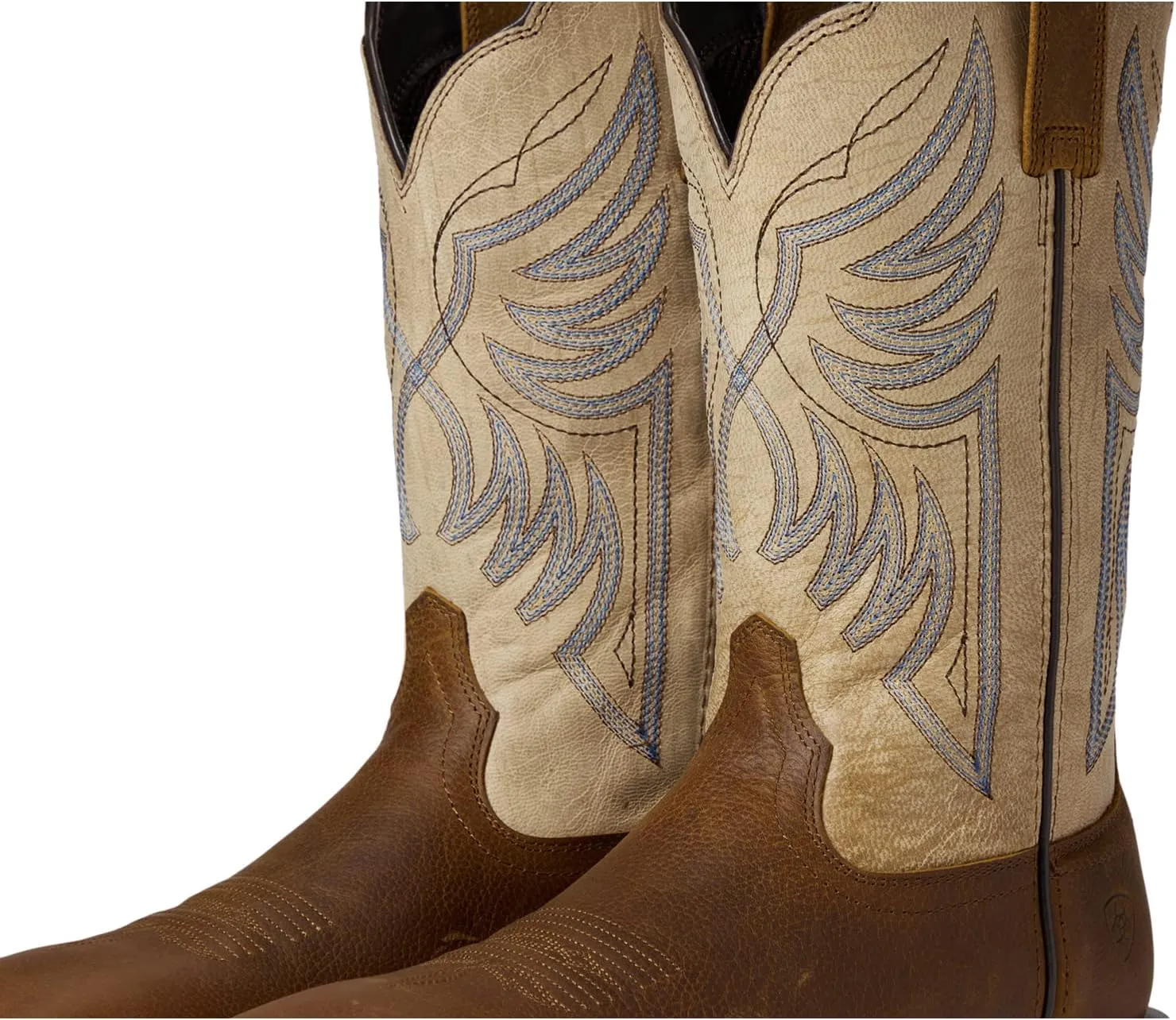 Everlite Blazin Western Boot Ariat Cowboy Boots, Whole Wheat/Sand Dollar