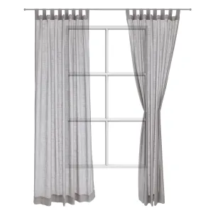 Helan Cotton Blend Curtain [Light grey]