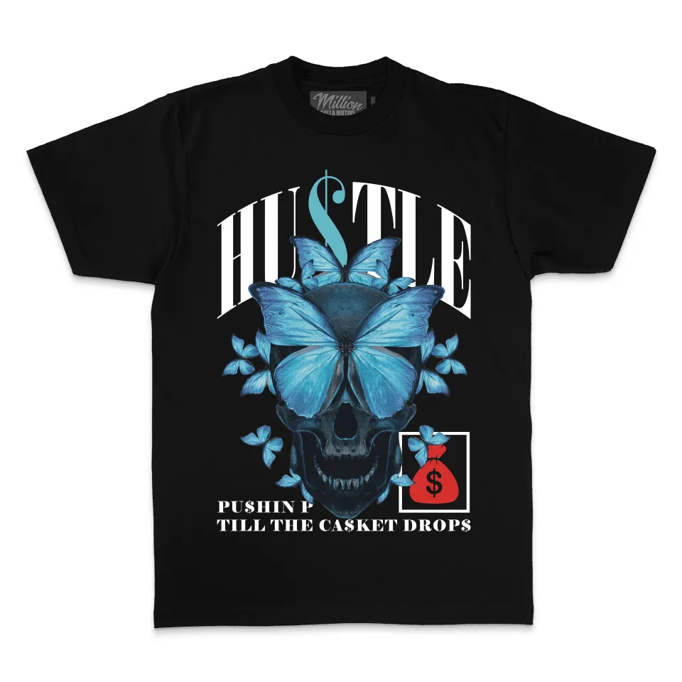 Hustle Till The Casket Drops -  Black T-Shirt