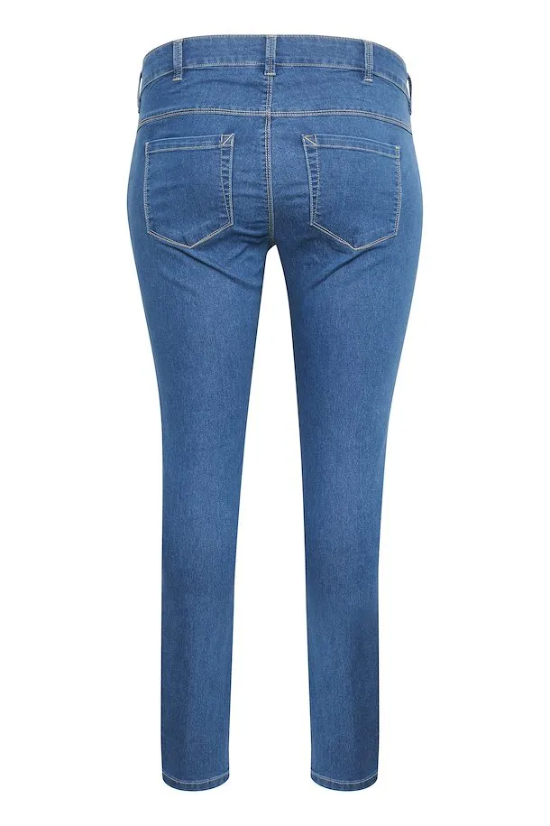 Kaffe Curve Vicka Jeans in Blue