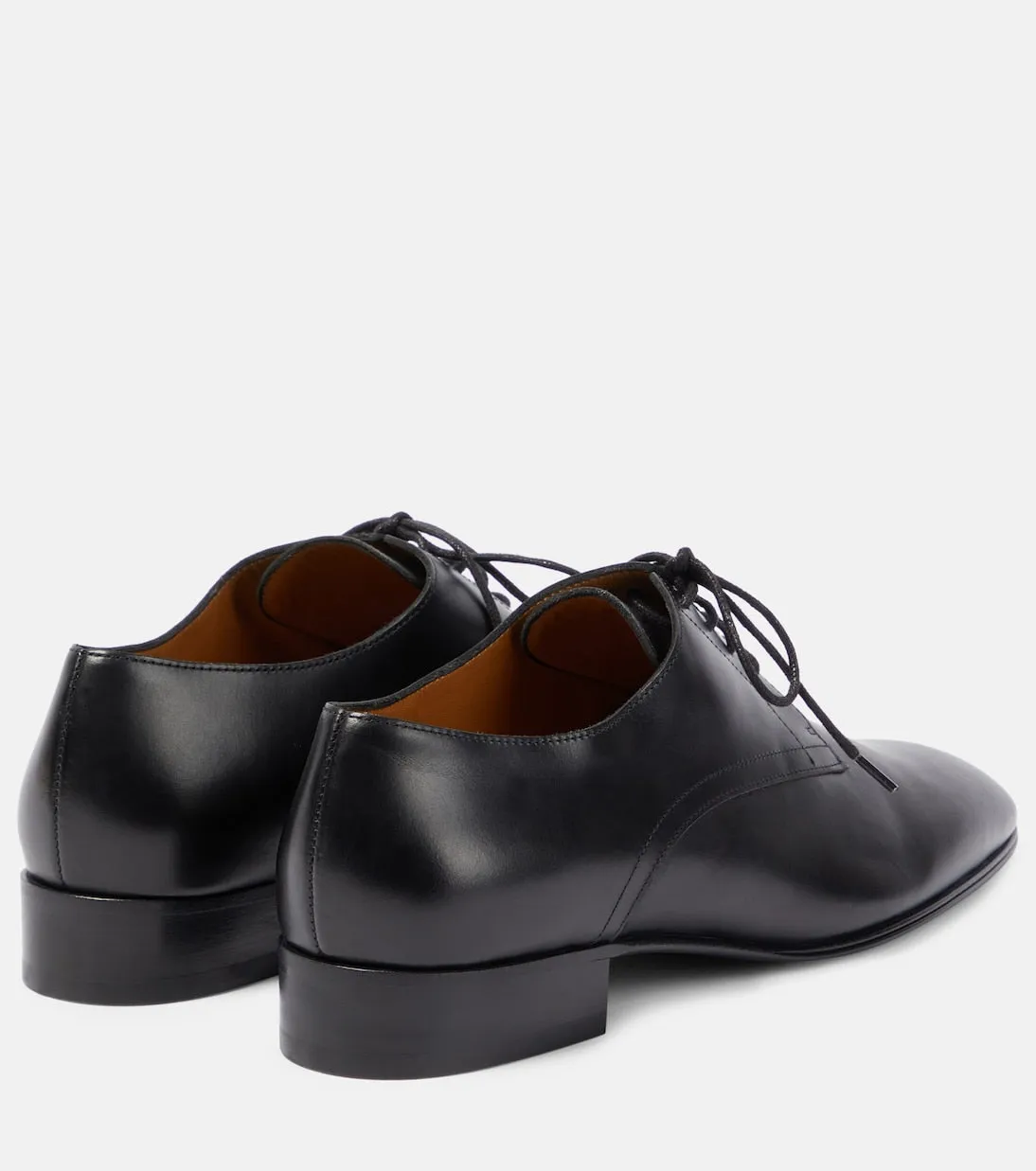 Kay The Row leather oxfords, black