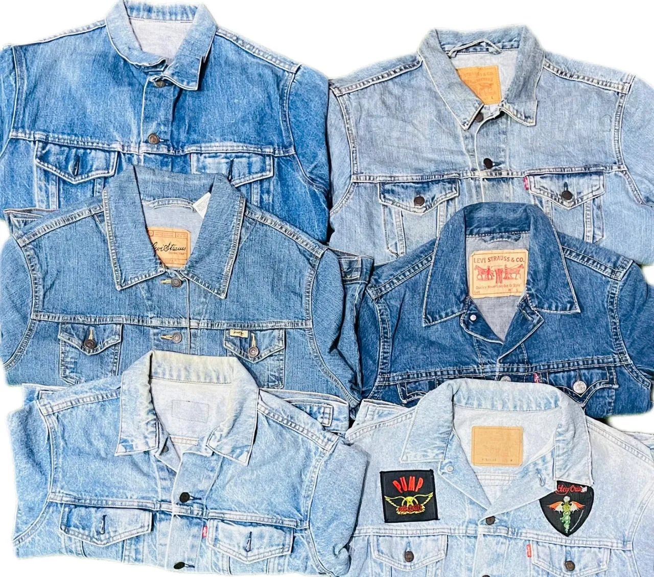 Levis denim jackets 20 pcs