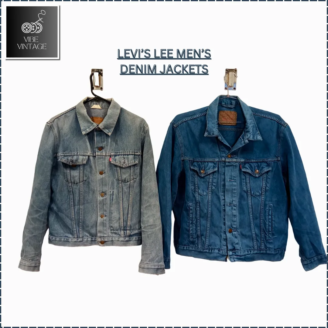 LEVI'S LEE MEN'S DENIM JACKETS - 14 PCS