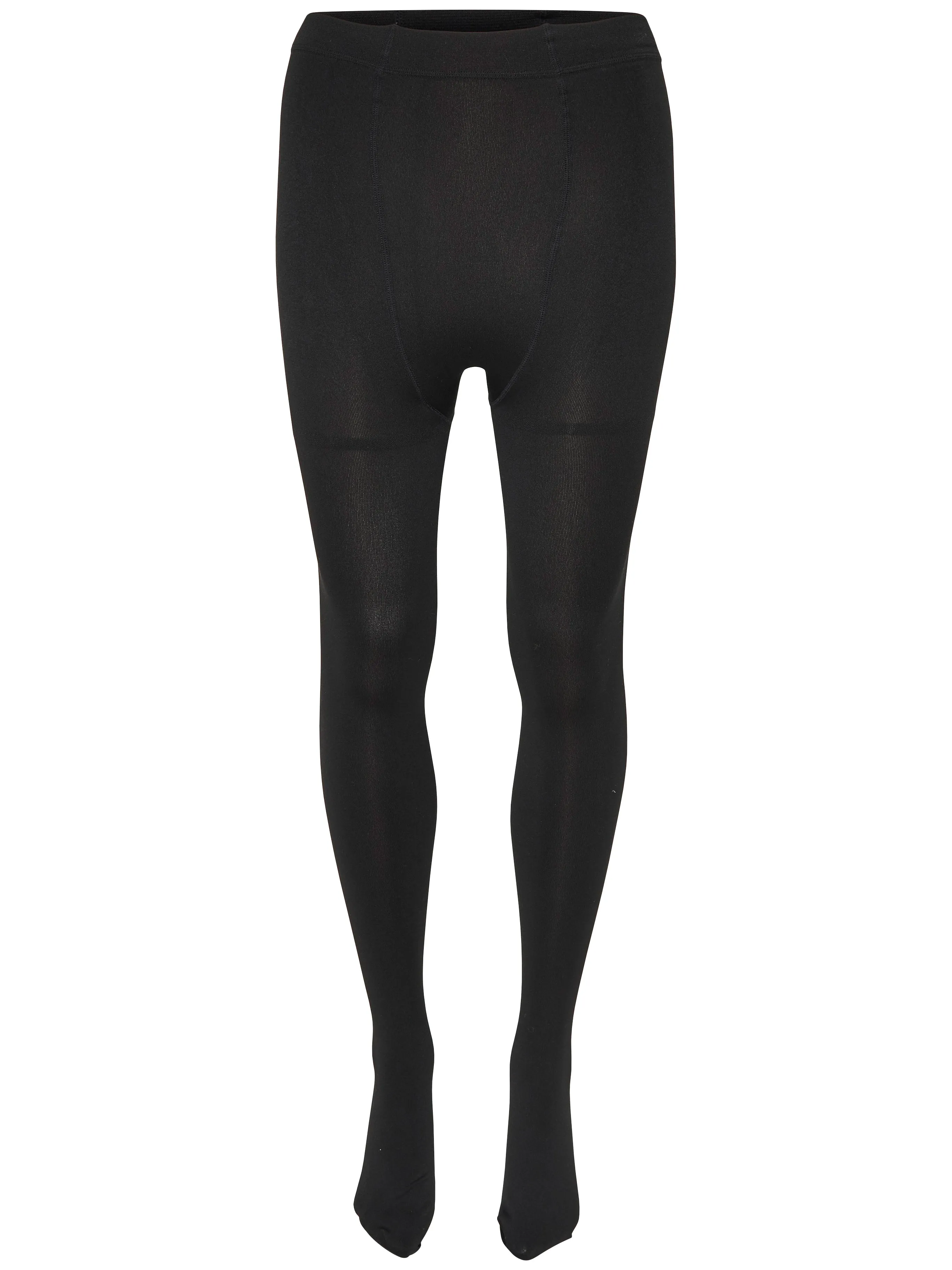 Only Carmakoma Fleece Tights in Black