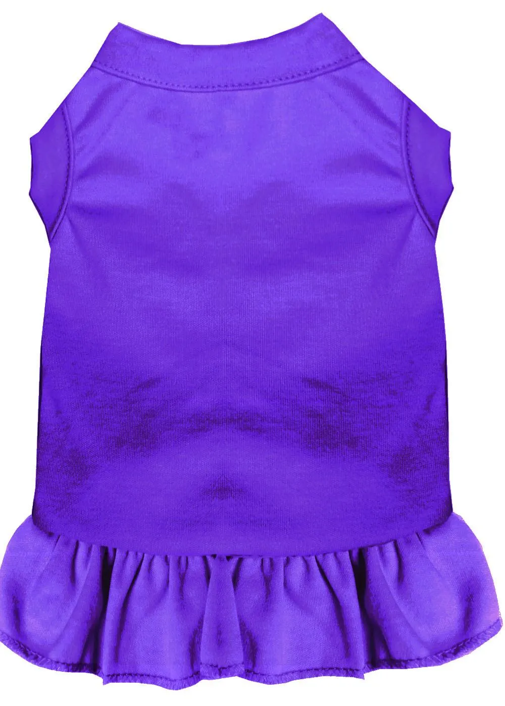 Plain Pet Dress Purple Lg (14)