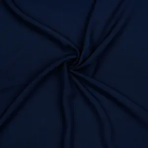 Plain Viscose : Radiance Navy