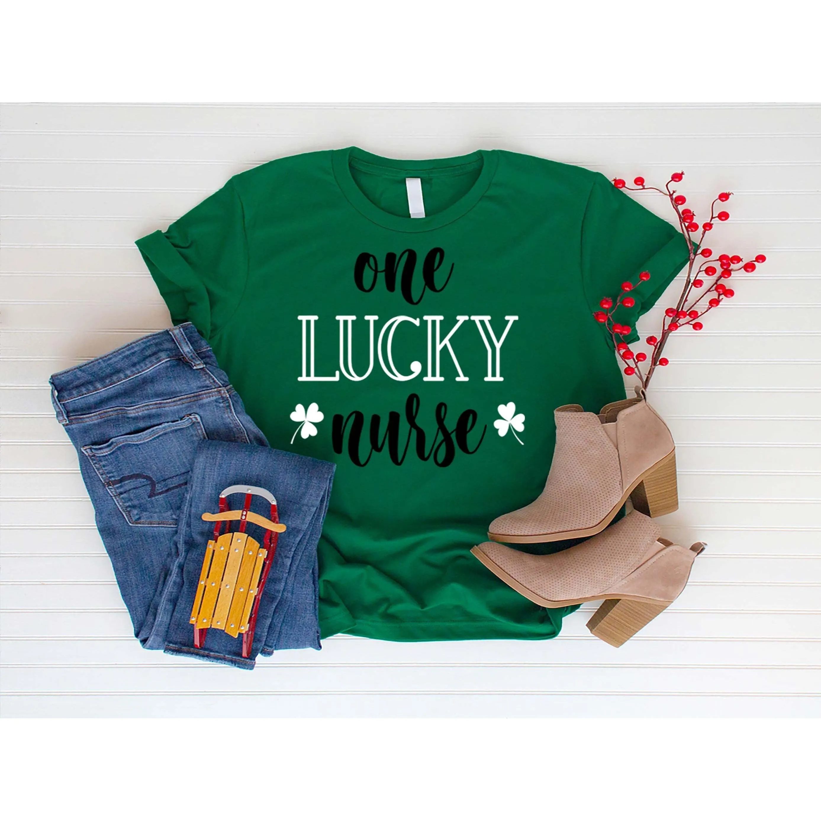 St Patricks day nurse shirt | Lucky Nurse shirt | Irish shirt | St Patrick's day tshirt | Nurse shirt