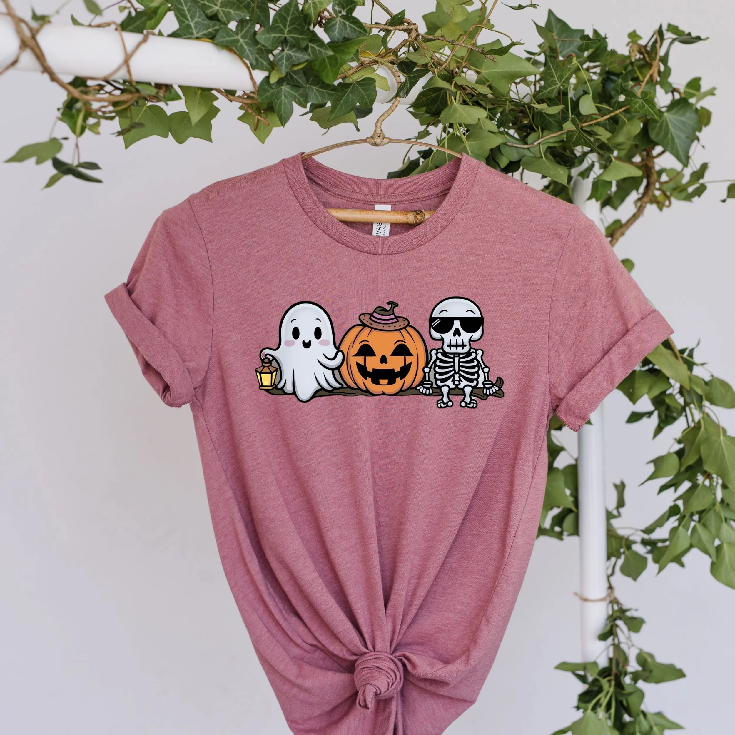 Stay Spooky Shirt, Halloween  tshirt, Halloween ghost  Gift shirt, ghost pumpkin skeleton shirt, Spooky Season Shirt, Ghost Halloween