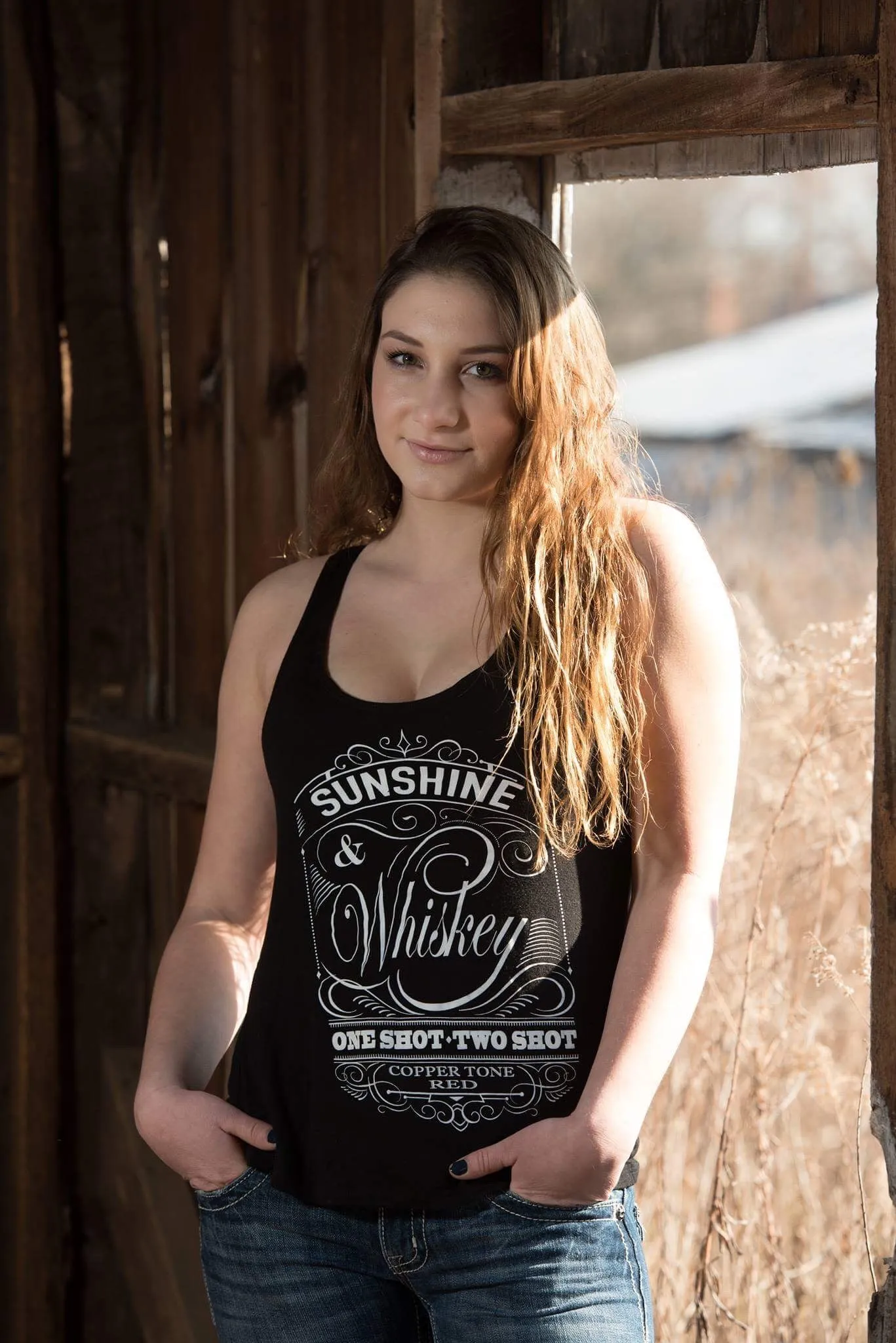 SUNSHINE WHISKEY TANK TOP