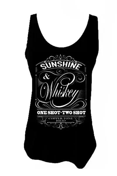 SUNSHINE WHISKEY TANK TOP