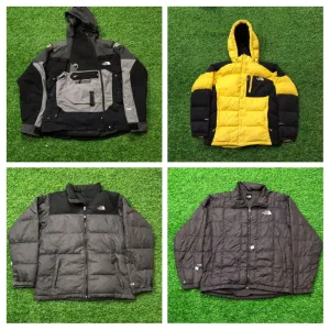 The North Face 700,800 puffers