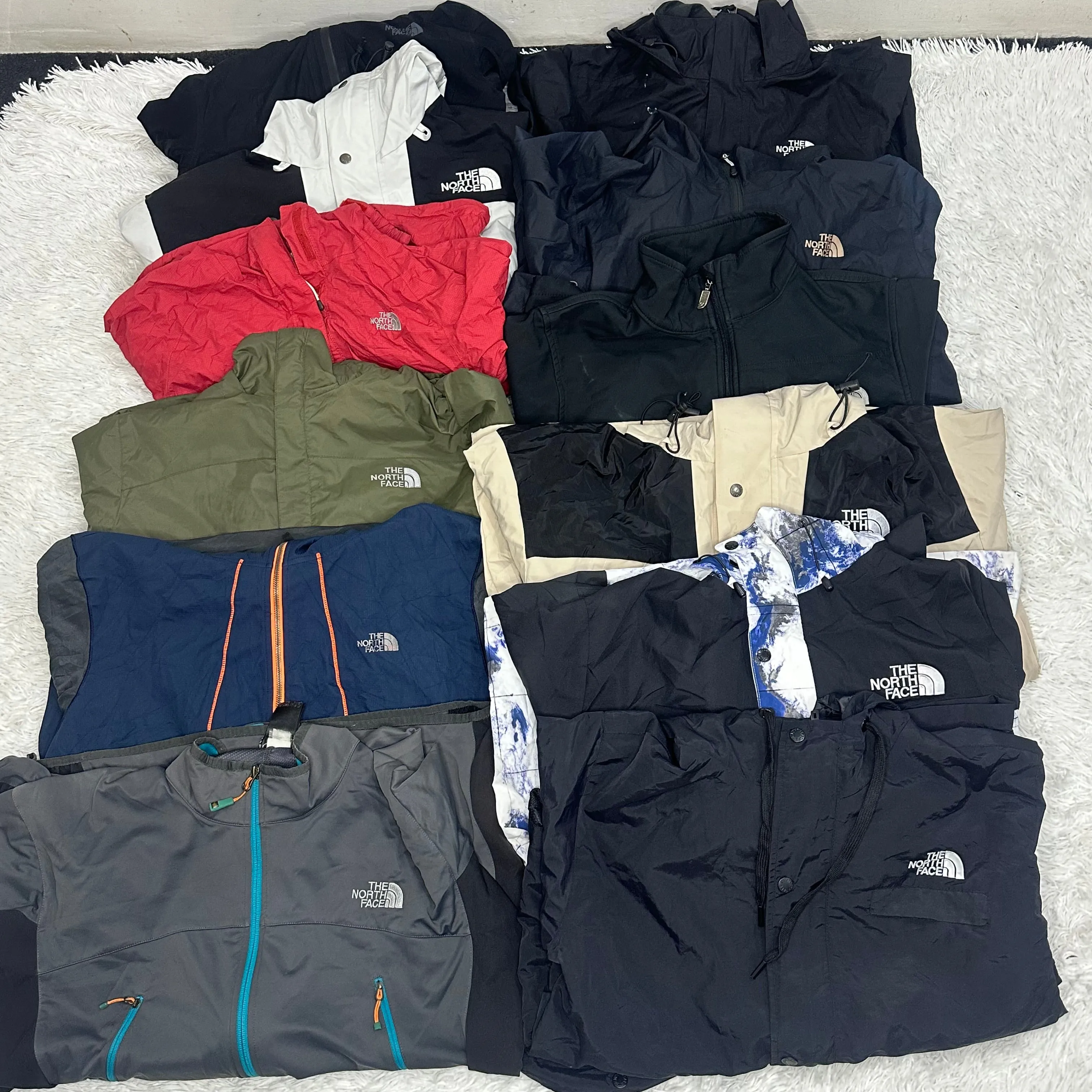 The North Face jackets 12 pcs