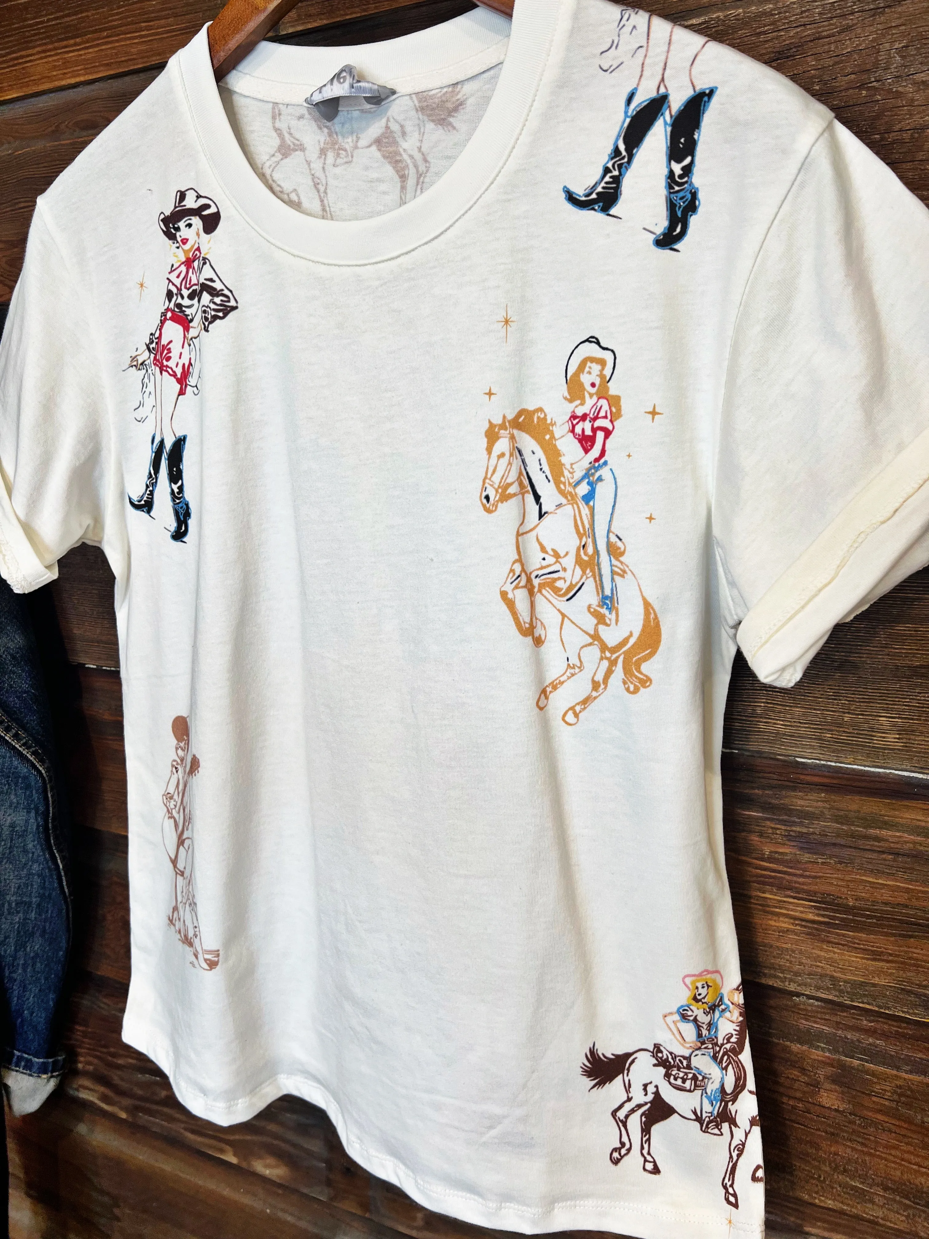 The Vintage Cowgirl Tee