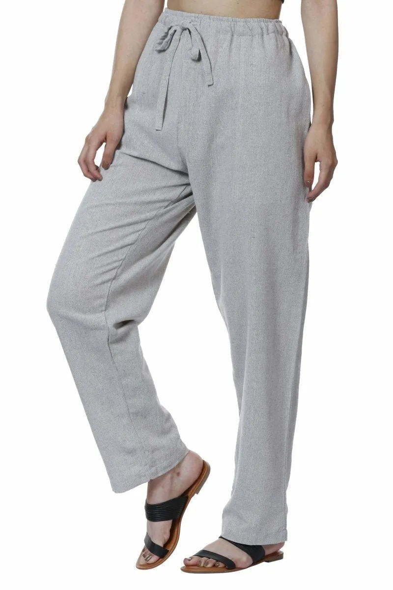 Women's Lounge Pant | Melange Grey | Fits Waist Size 28" to 36"