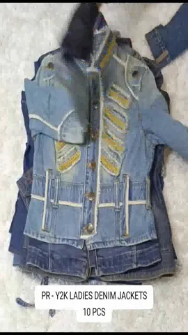 Y2K Ladies Denim Jackets