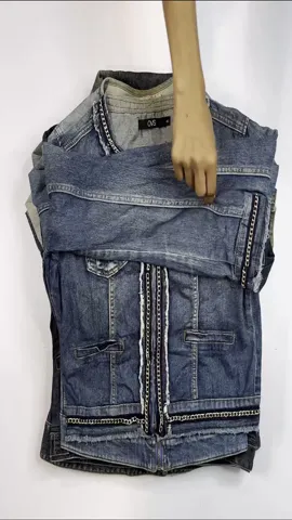 Y2K Unique Zipper Denim Jackets (RE-127)