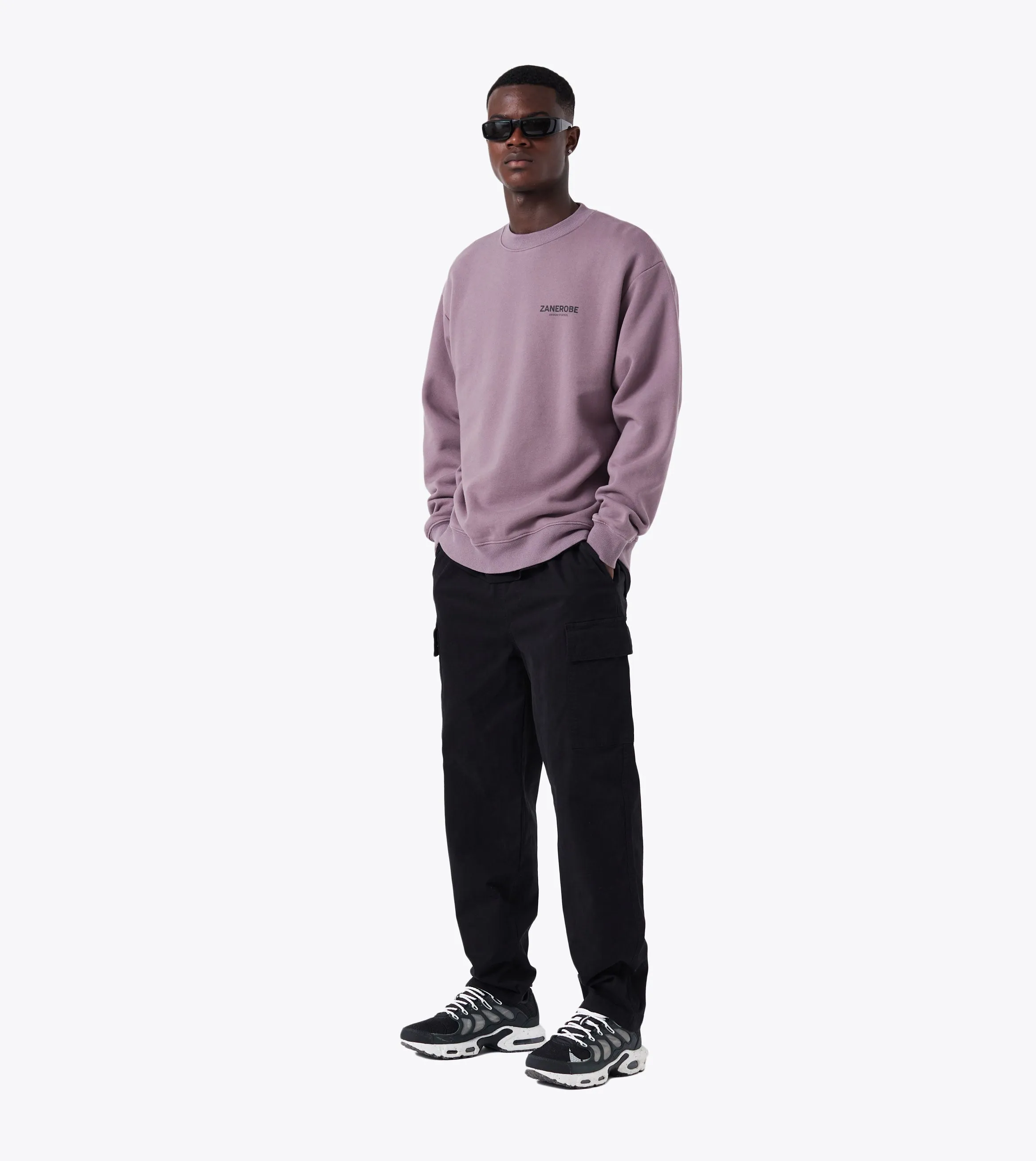 ZDS Lowgo Crew Sweat Mauve